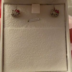 Hello kitty earrings